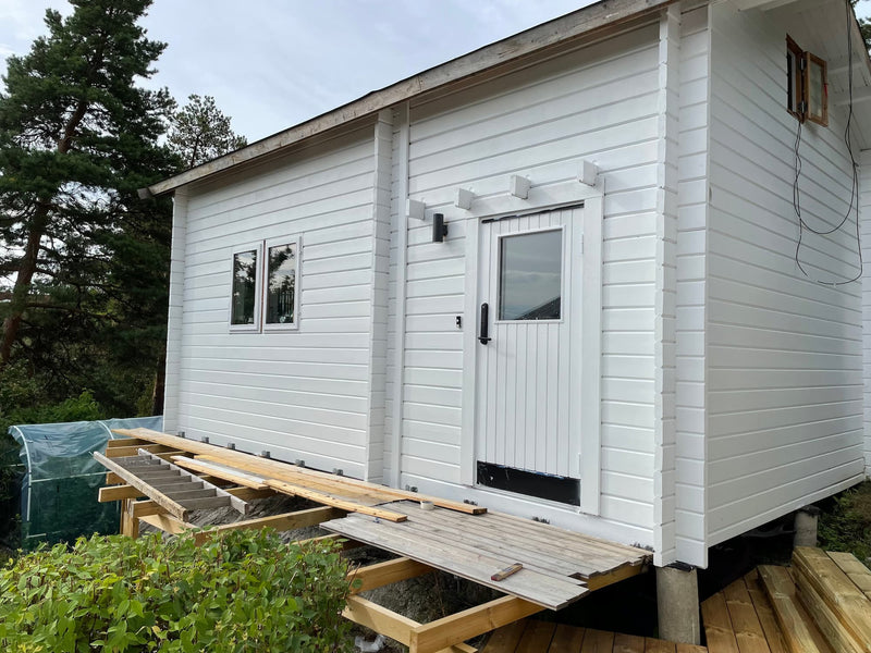 Kundbild för Attefallshus Tät Grundmodell Loft Torp 24 kvm