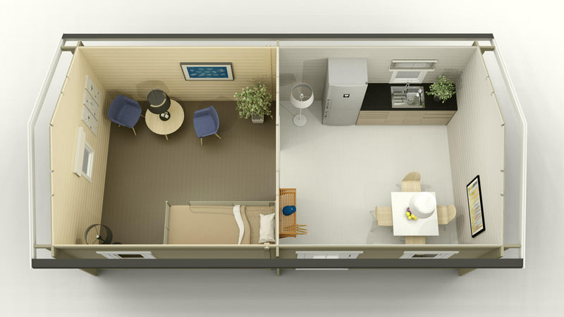 Kundbild för Hytte Tett Grunnmodell Torp 30 kvm