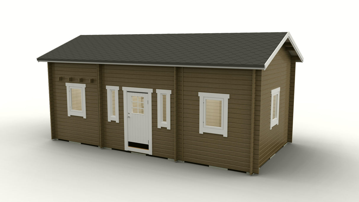 Attefallshus Lövskär Loft Torp 30 kvm med tre rum