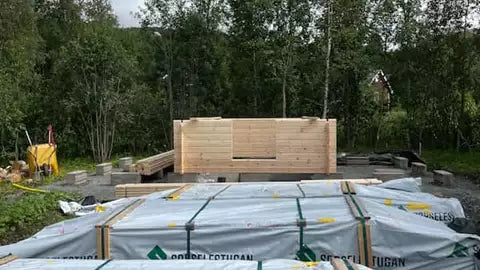 Attefallshus med loft bild 7