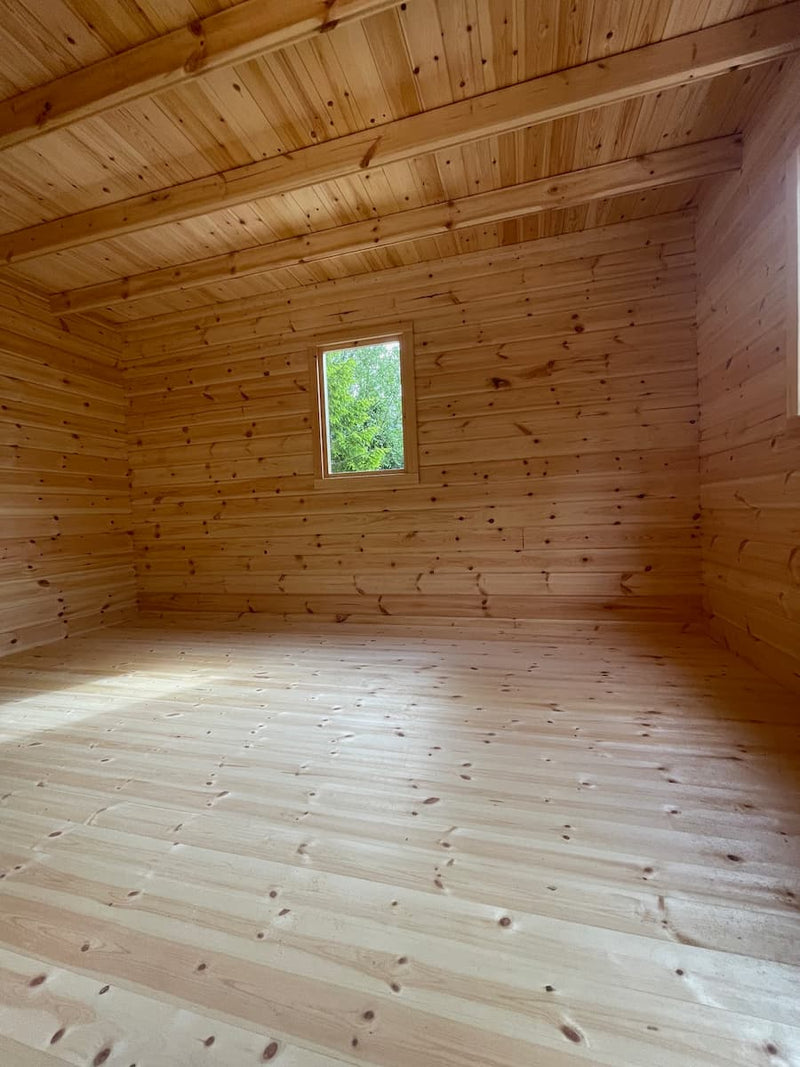 Kundbild för Attefallshus Tät Grundmodell Loft Torp 30 kvm med tre rum