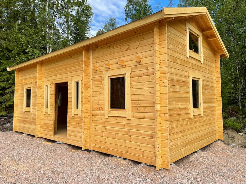 Kundbild för Attefallshus Lövskär Loft Torp 30 kvm med tre rum