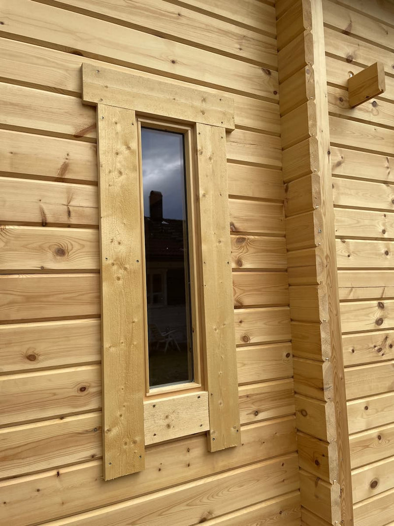 Kundbild för Attefallshus Tät Grundmodell Loft Torp 30 kvm med tre rum