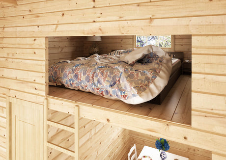 Attefallshus Björkön Loft 24 kvm