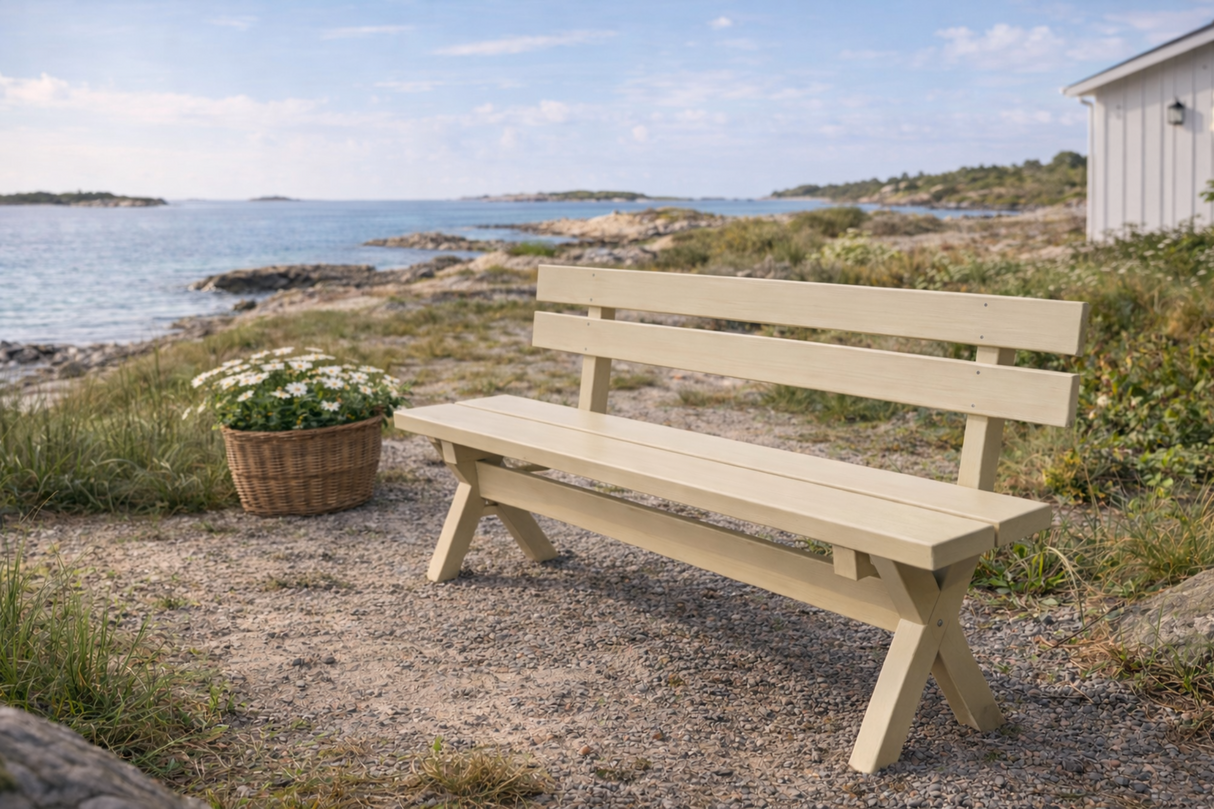 Ryggstøtte til 1st benk