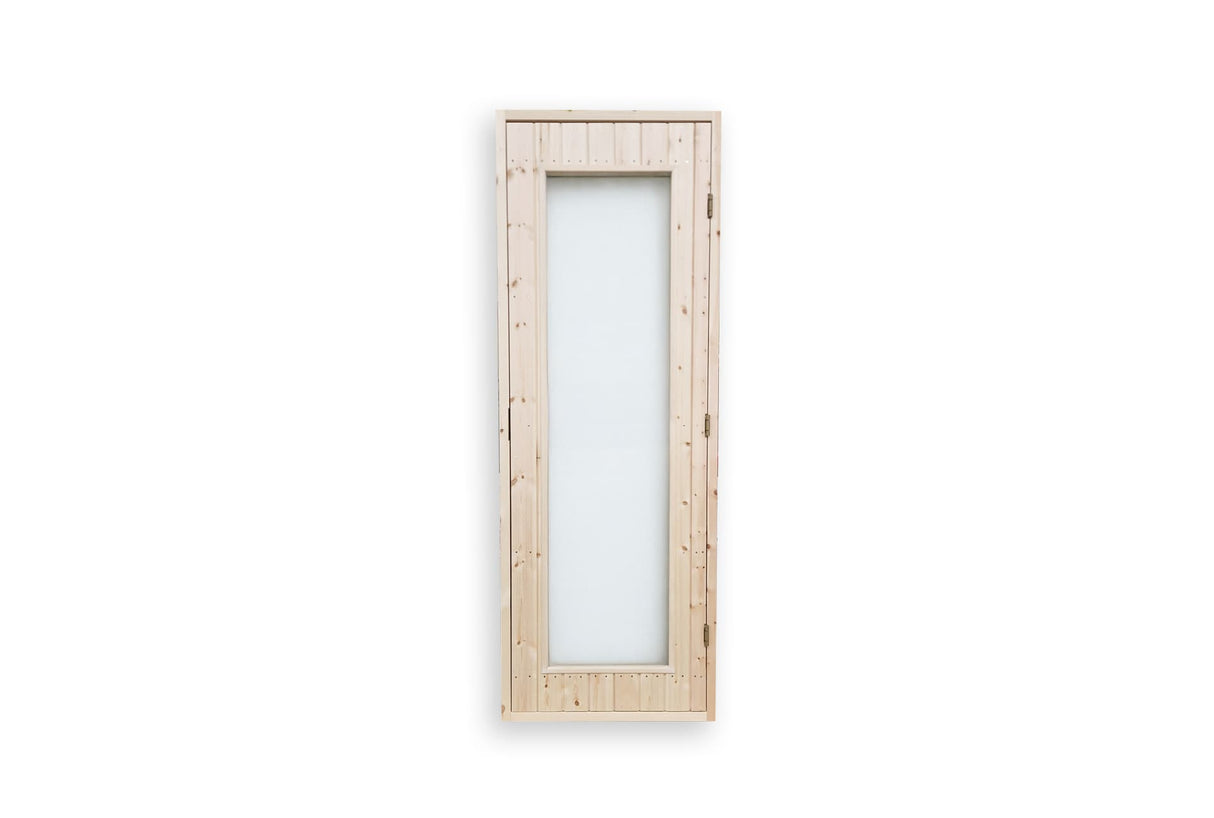 Badstudør 70x190 med stort glass