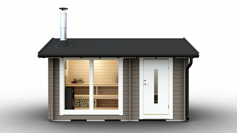 Kundbild för Badstue tett grunnmodell DL 11 kvm