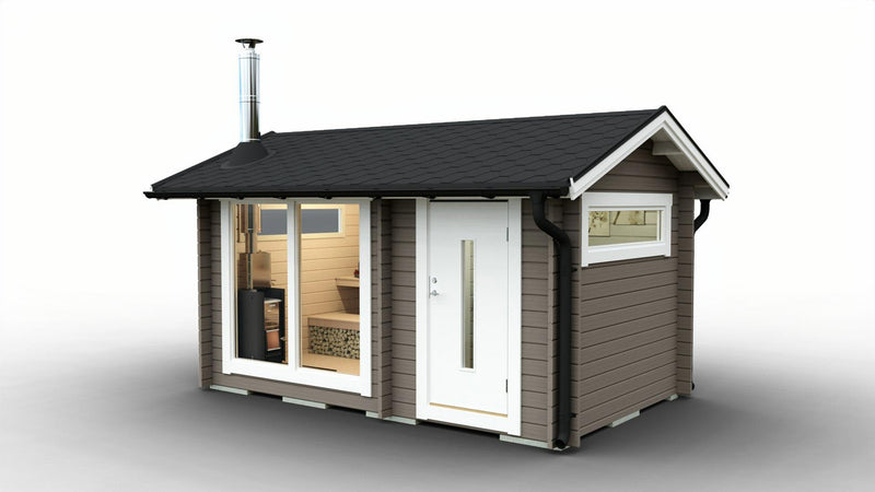 Kundbild för Badstue tett grunnmodell DL 11 kvm