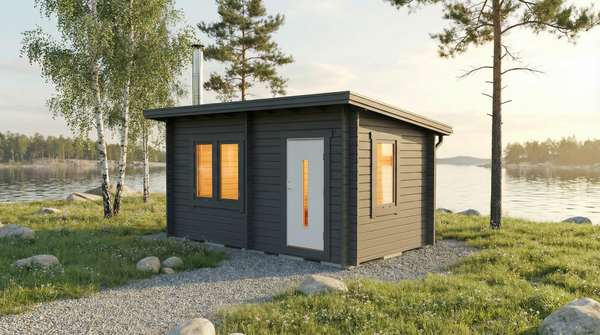 Bastustuga Skogskär Funkis 12 kvm