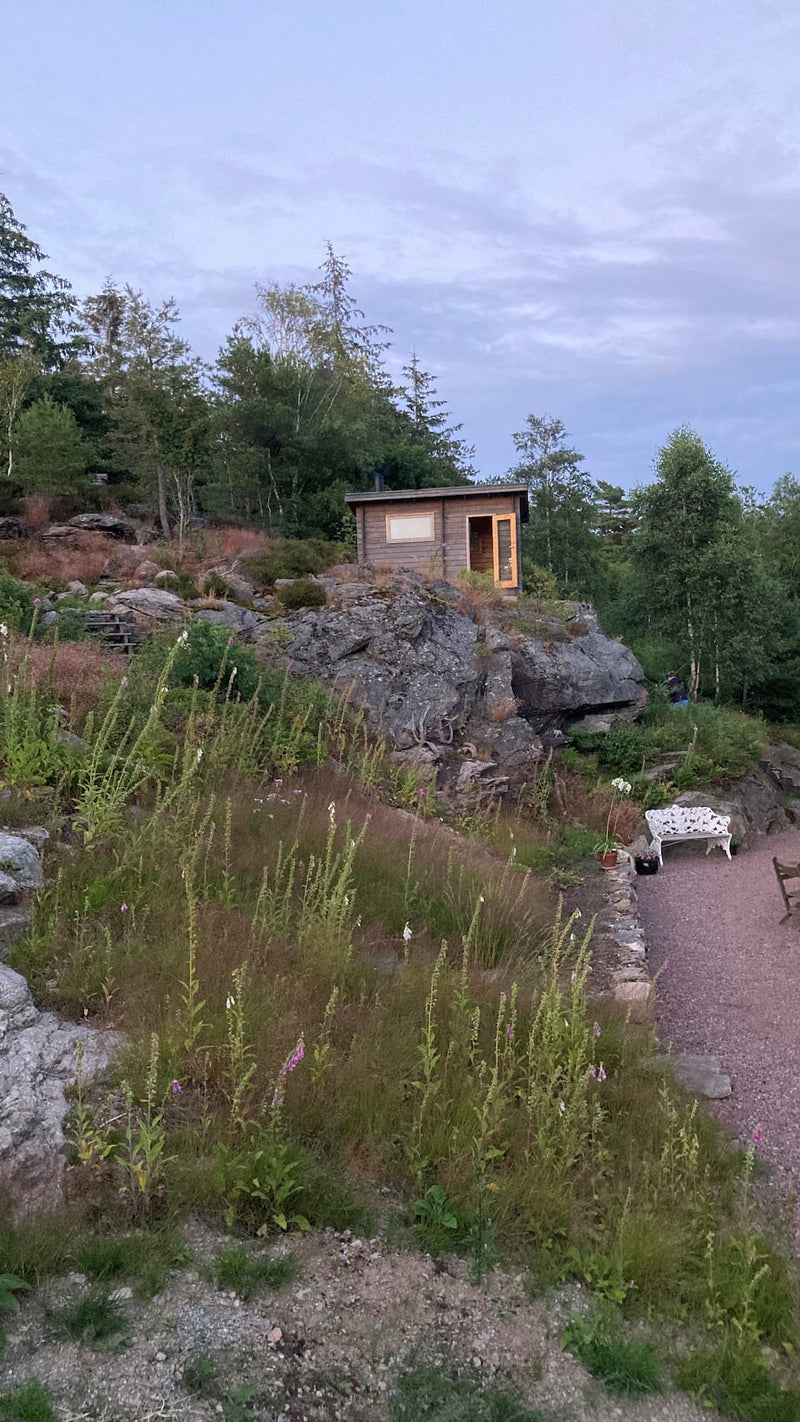 Kundbild för Badstue Tett Grunnmodell med skråtak 8 kvm