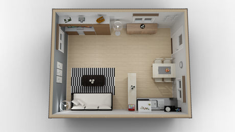 Attefallshus Frevis M1 30 kvm