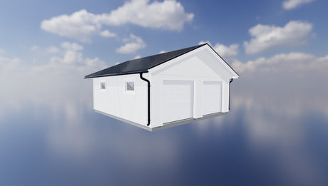 Dubbelgarage Syter 50 kvm