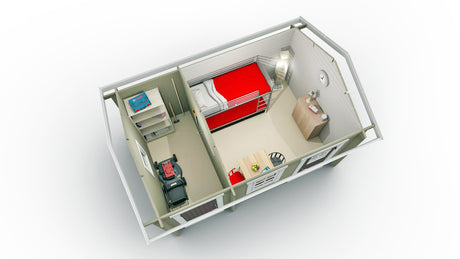 Friggebod Gäddan Kombi 15 kvm