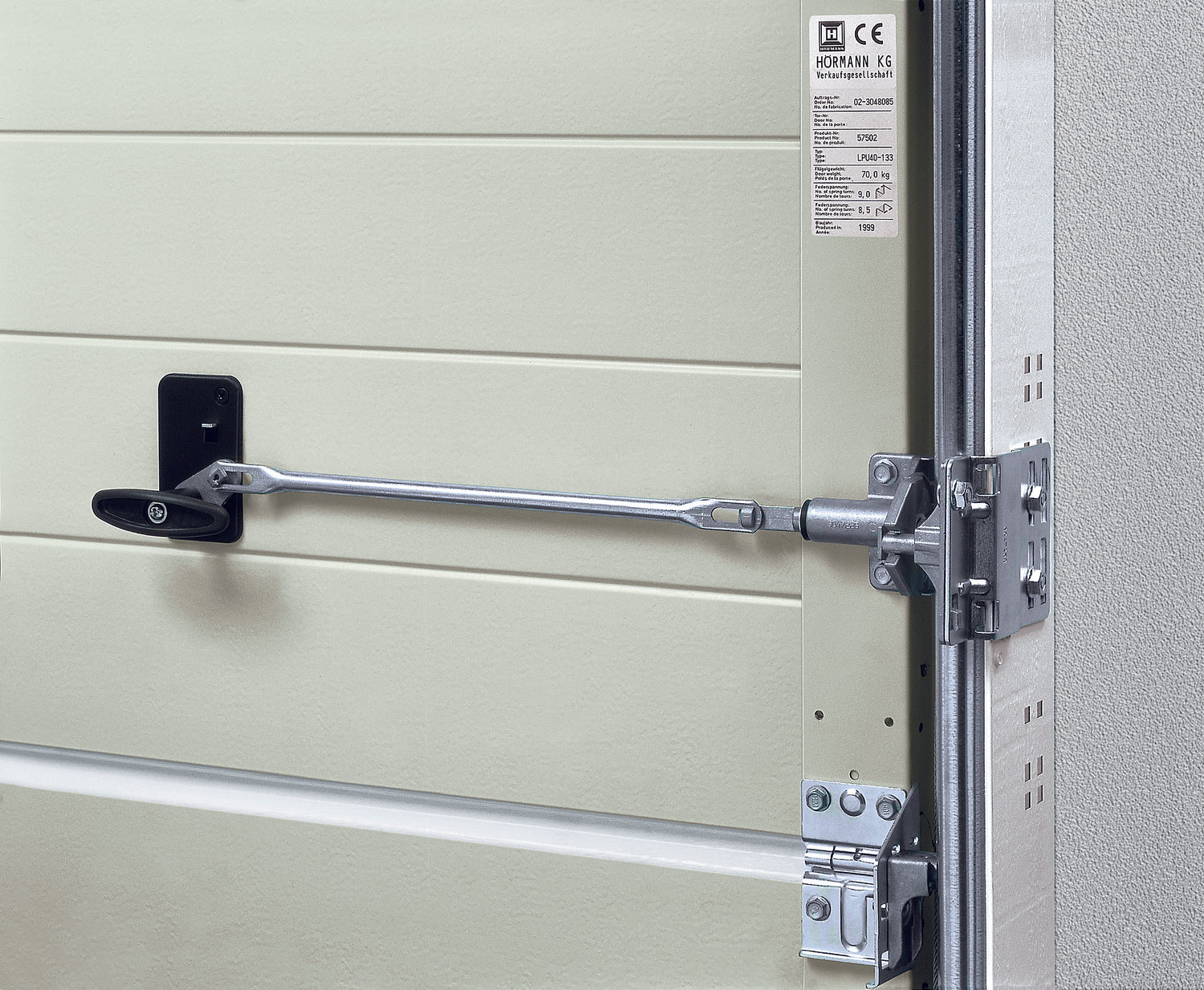 Håndtakssett Takskyvedør sort