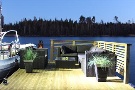 Premiumbrygga  8m med Landgång 4,2m