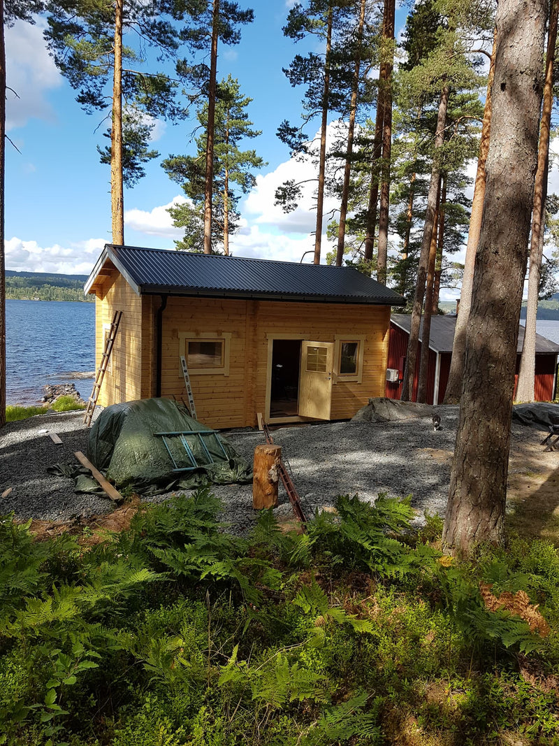 Kundbild för Attefallshus Tät Grundmodell Loft Torp 24 kvm