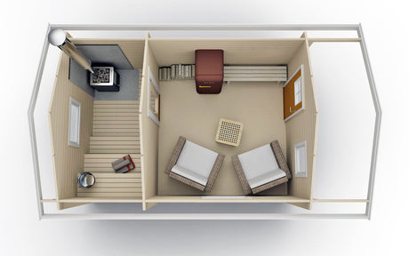 Bastustuga Bockön 15 kvm