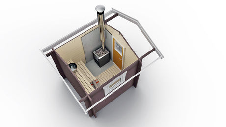 Bastustuga Bondön 4 kvm