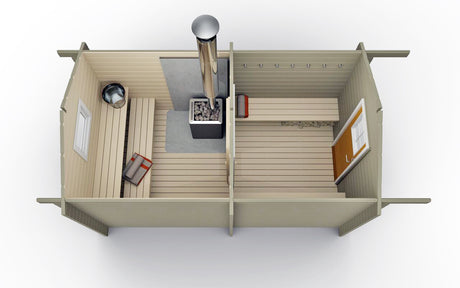 Bastustuga Börstskär 8 kvm