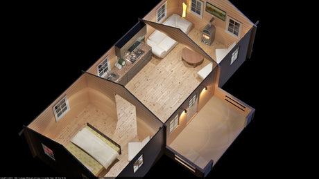 Fritidshus Klimpfjäll 35 kvm