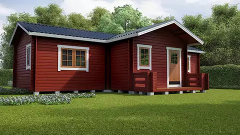 Fritidshus timmerstuga bild 2