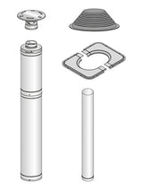 Harvia Stålskorstein Grunnpakke WHP1500M Sort