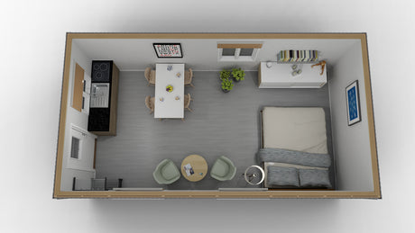 Attefallshus Lovskari M1 29 kvm