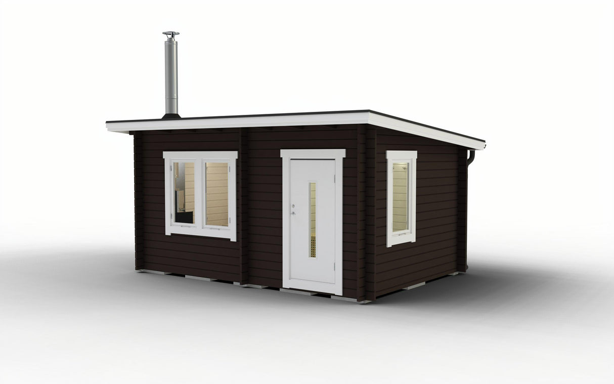 Badstue Båtøn med skråtak 15 kvm