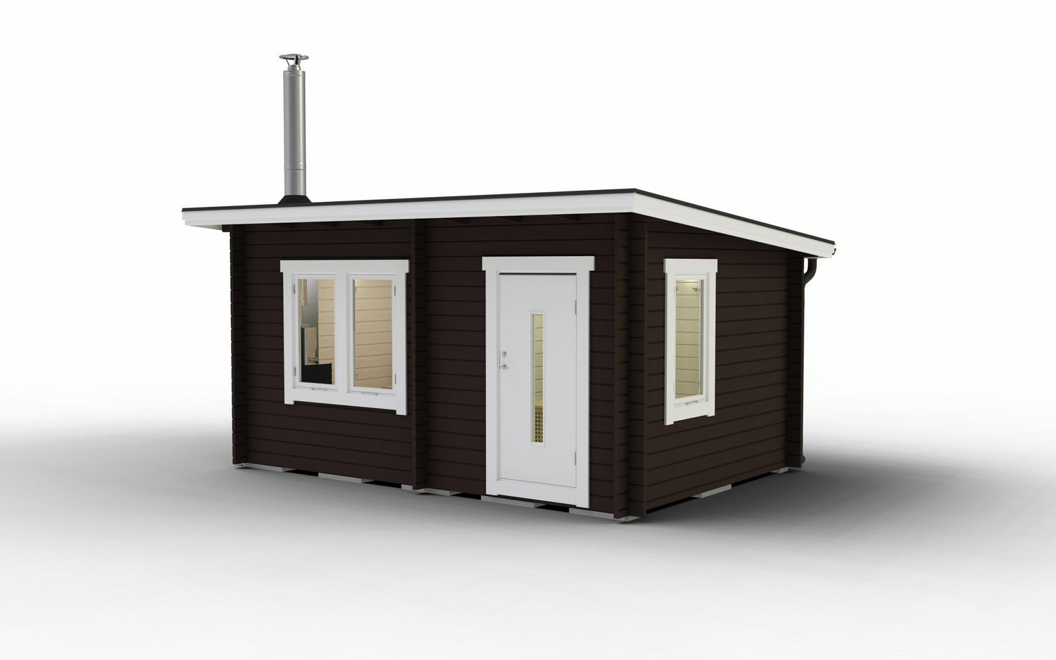 Badstue Båtøn med skråtak 15 kvm