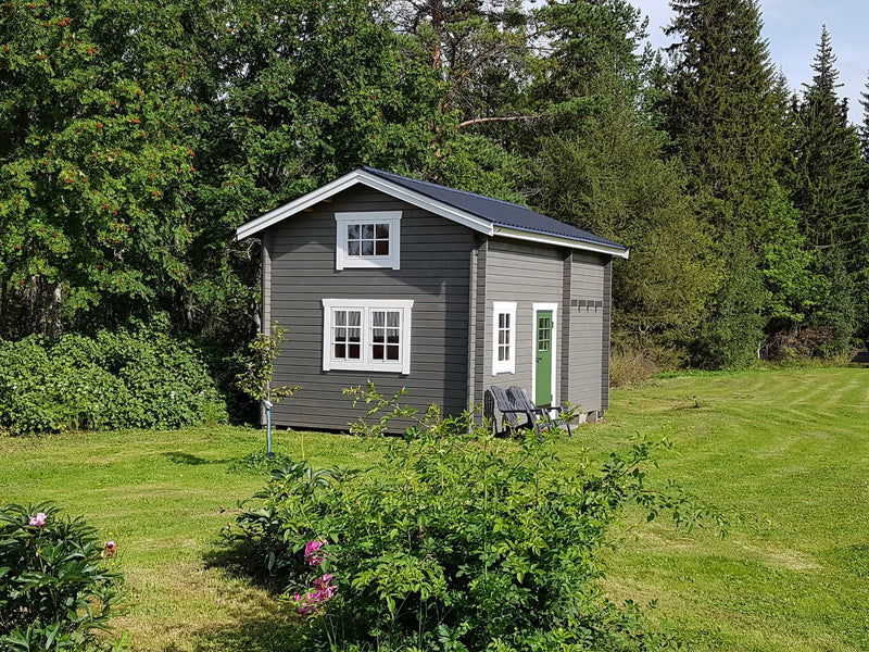 Kundbild för Attefallshus Tät Grundmodell Loft Torp 24 kvm