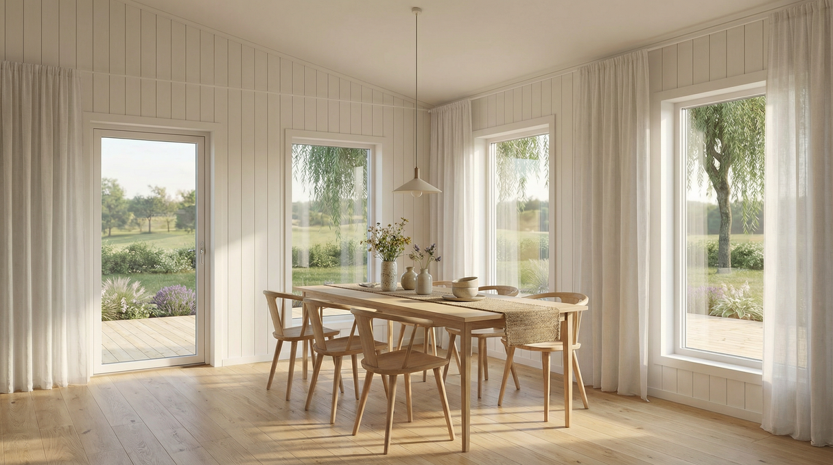 Tilbygg Husskär 30 kvm