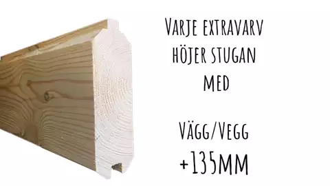 Extravarv till stuga - Förrådsbod 9,9 kvm FK