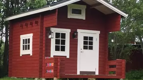 Loftstuga Mården 9,9 kvm