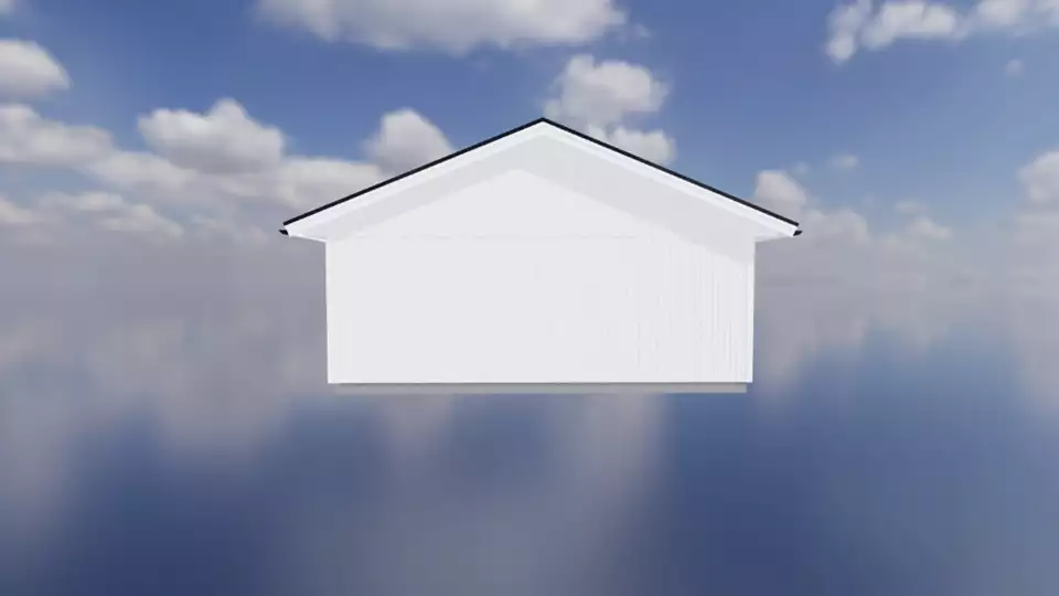 Dubbelgarage Syter 50 Kvm Bakgavel