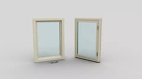 Öppningsbart fönster 670x945mm Energi 45mm vägg