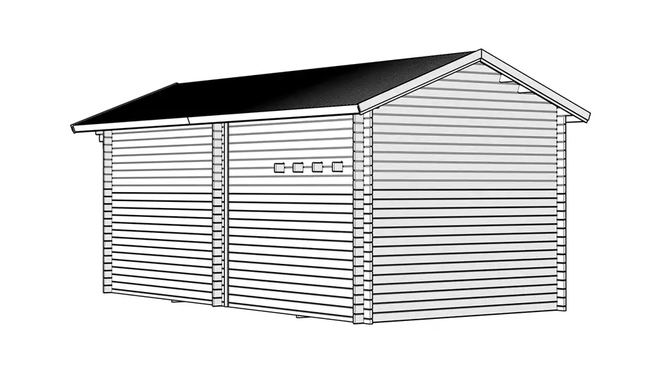 Attefallshus Altappen Loft 30 Kvm Tät Vy2