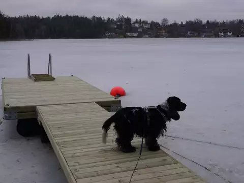 Bad 4M + Landgång....