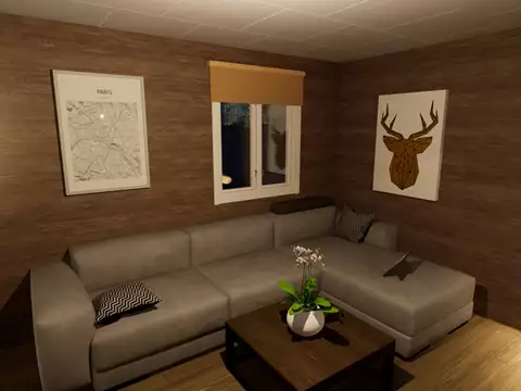 Fritidshus 47 Soffa