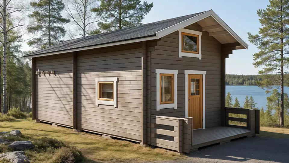 Attefallshus Altappen Loft 30 Kvm Miljö 1