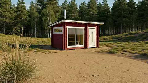 Bastustuga Saxskär Funkis 11 kvm